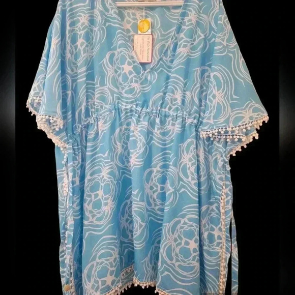 Mudpie starfish butterfly tunic beach to bar - Picture 3 of 4